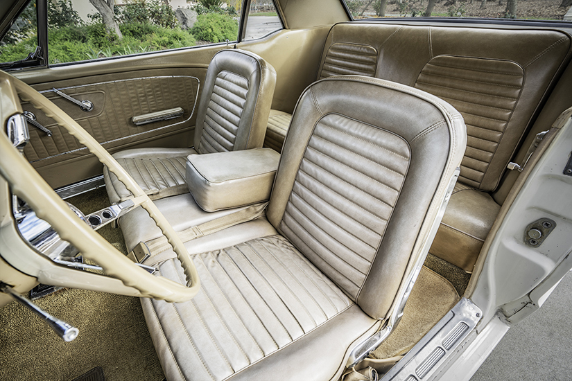 1965 Ford Mustang Interior view